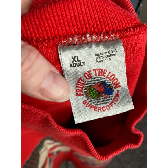 Ugly Christmas long sleeve tshirt snowman tree star - Picture 8 of 9